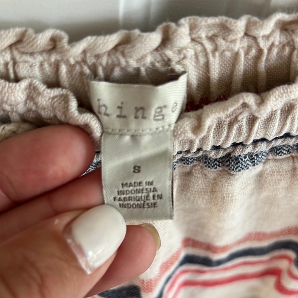 Hinge Linen Skirt Size Small - Picture 8 of 8